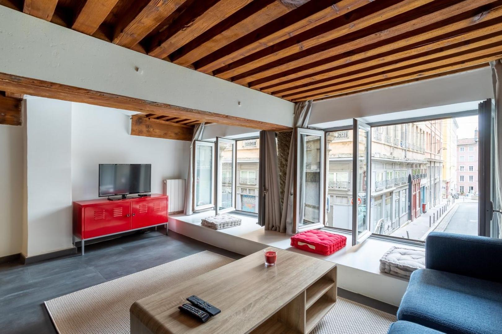 Guestready - Le Duplex Des Pentes Apartman Lyon Kültér fotó
